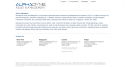 Desktop Screenshot of adyne.com